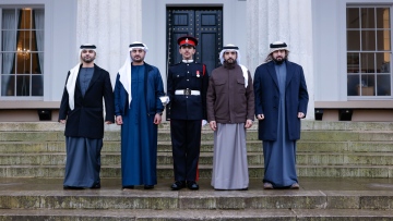 Photo: Mohammed bin Rashid bin Mohammed bin Rashid graduates from Royal Military Academy Sandhurst