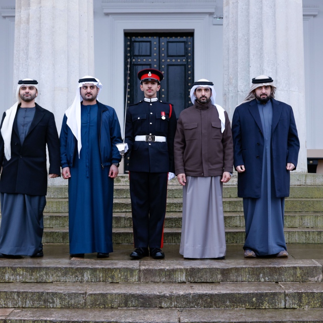 Photo: Mohammed bin Rashid bin Mohammed bin Rashid graduates from Royal Military Academy Sandhurst