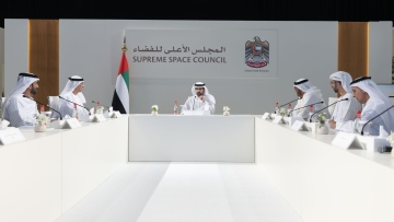 Photo: Hamdan bin Mohammed chairs Supreme Space Council’s first meeting