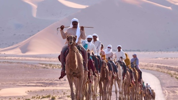 Photo: The 11th Camel Trek Nears Completion: A Celebration of UAE Heritage