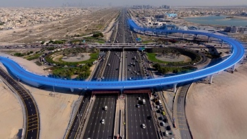 Photo: RTA opens key bridge connecting Hessa Street to Al Khail Road