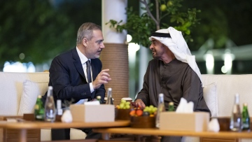 Photo: UAE President and Turkish Foreign Minister discuss bilateral relations and regional developments