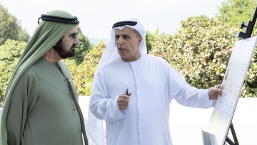 Photo: Mohammed bin Rashid reviews progress of AED3.6 billion Hatta development projects, visits Hatta Winter Festival