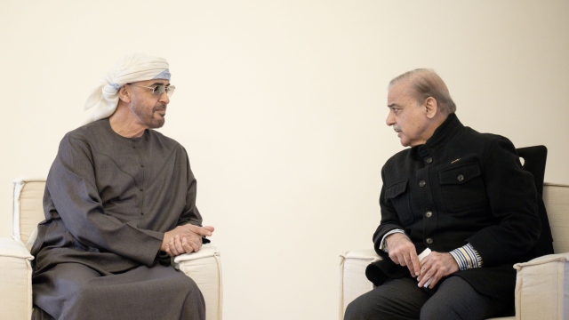 Photo: UAE President meets with Prime Minister of Pakistan