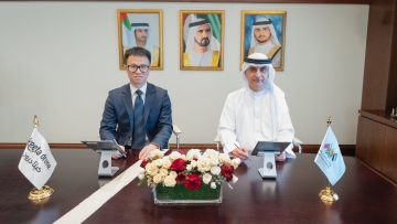 Photo: Dubai Civil Aviation Authority signs MoU with Keeta Drones to regulate, enhance drone delivery safety