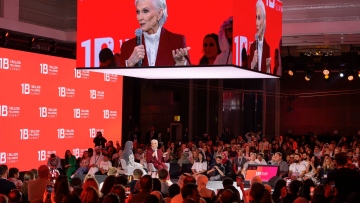 Photo: Latifa bint Mohammed attends session at 1 Billion Followers Summit featuring Maye Musk