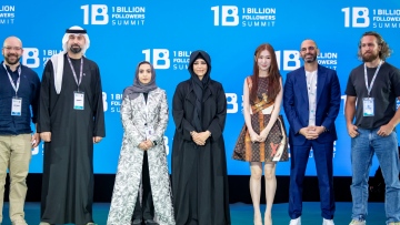 Photo: Latifa bint Mohammed honours recipients of funding and support in world’s first ‘1 Billion Pitches’ competition