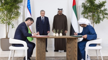 Photo: Presidents of UAE, Uzbekistan witness signing of strategic partnership declaration, multiple agreements