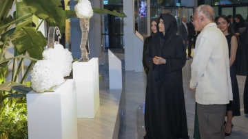 Photo: Latifa bint Mohammed inaugurates multi-sensory exhibition ‘The Sublime Nature of Being’