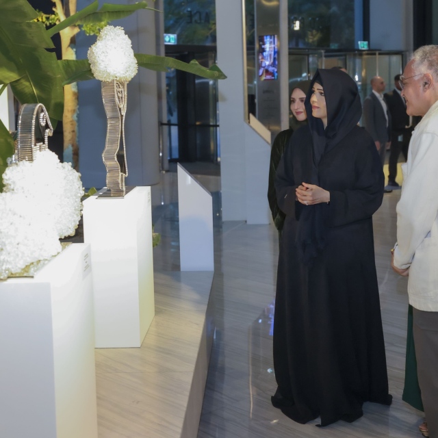 Photo: Latifa bint Mohammed inaugurates multi-sensory exhibition ‘The Sublime Nature of Being’