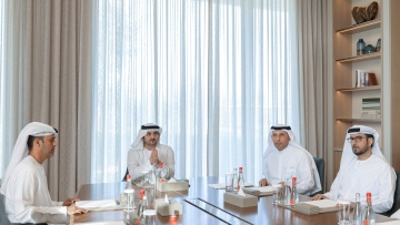 Photo: Maktoum bin Mohammed reviews Economic Security Center of Dubai’s strategy for 2025-2030