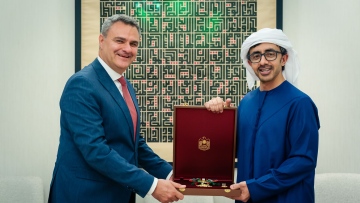 Photo: President confers First Class Order of Zayed II on Turkish Ambassador