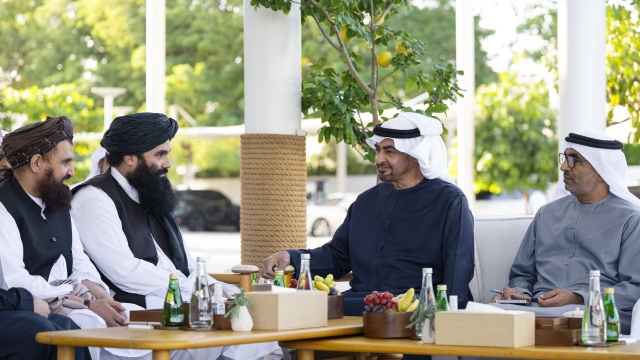 Photo: UAE President receives Afghan Interior Minister