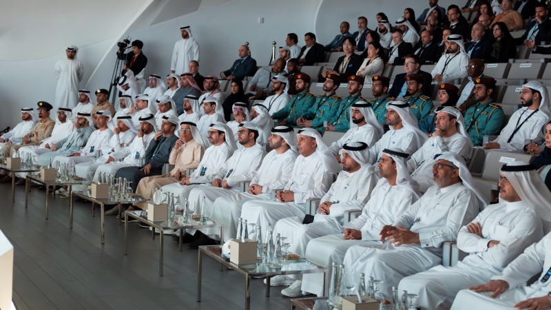 Photo: Mansoor bin Mohammed opens the Global Government Cloud Forum in Dubai