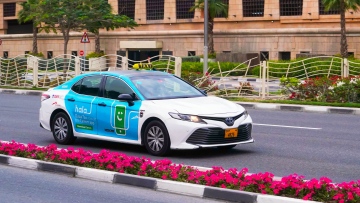 Photo: Switch to taxi e-hail contributes to enhance sustainability and streamlined traffic movement in Dubai