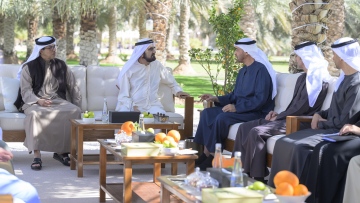 Photo: UAE President, Mohammed bin Rashid discuss national affairs