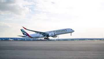 Photo: Emirates’ A350 aircraft spreads its wings to India, offering latest travel experiences to customers