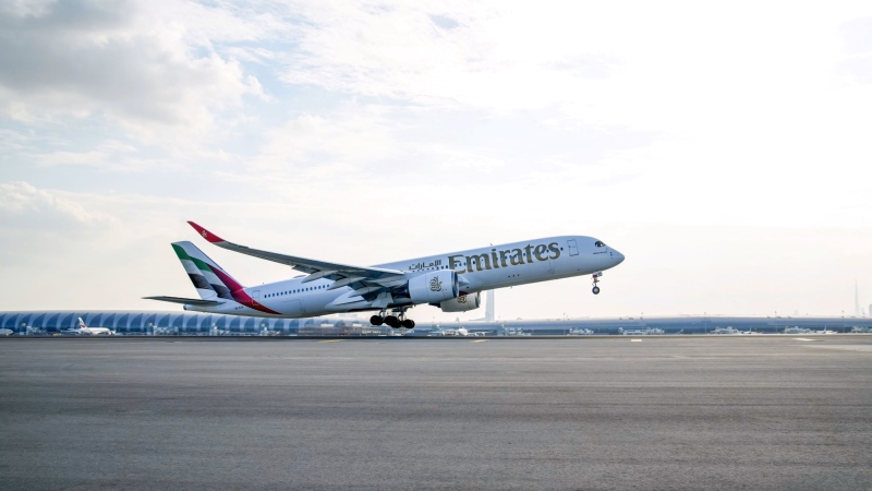 Photo: Emirates’ A350 aircraft spreads its wings to India, offering latest travel experiences to customers