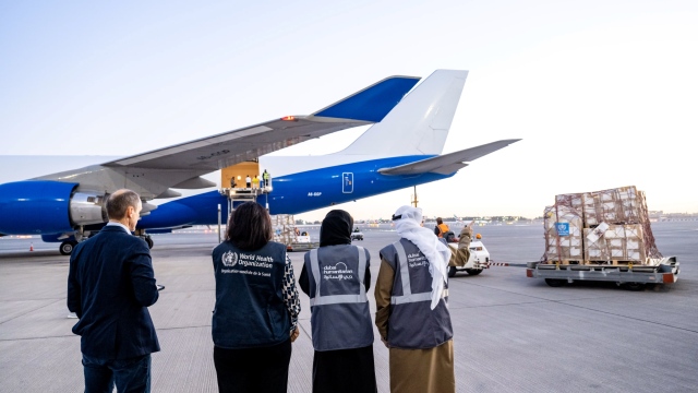 Photo: Dubai Humanitarian to scale up medical aid to Gaza with three new airlifts