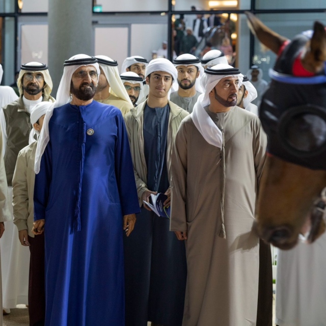 Photo: Mohammed bin Rashid attends ‘Fashion Friday’ at Meydan Racecourse