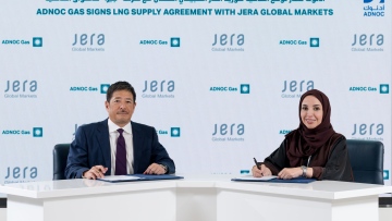 Photo: ADNOC Gas strengthens partnership with JERA Global Markets