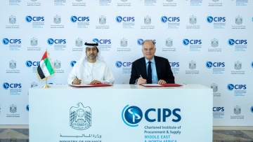 Photo: UAE Ministry of Finance and CIPS partner to launch groundbreaking Diploma in Procurement and Supply