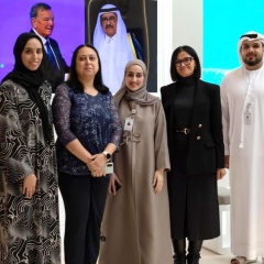 Photo: Hamdan Foundation participates in Arab Health Exhibition and Congress 2025