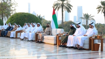 Photo: Mohammed bin Rashid meets with top graduates of Dubai Police Academy