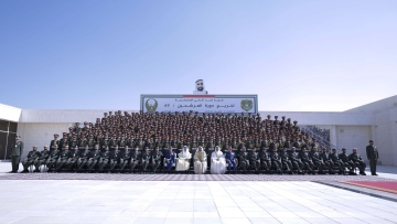 Photo: Mohammed bin Rashid attends graduation ceremony at the Zayed II Military College in Al Ain