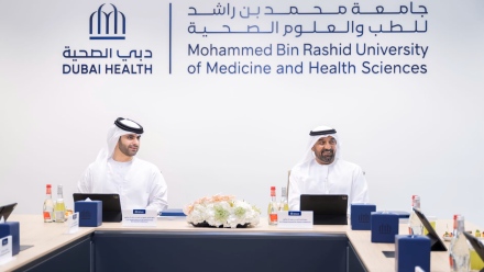 Photo: Ahmed bin Saeed chairs Dubai Health's Board meeting