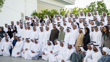 Photo: UAE President receives UAE ambassadors, diplomatic representatives participating in 19th Forum of UAE Ambassadors in Abu Dhabi