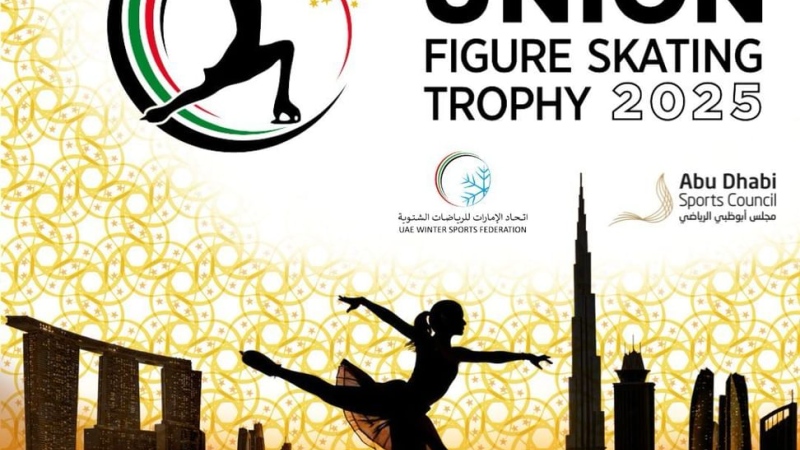 Photo: 25 countries participating in Union Figure Skating Trophy 2025 in Abu Dhabi