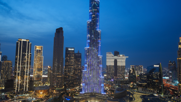 Photo: Dubai Fountain Undergoes a Stunning Revamp: Temporary Closure Announced for Upgrade and Enhancement