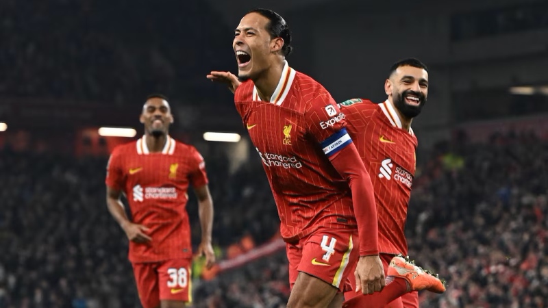 Photo: Liverpool Thrashes Tottenham to Reach English League Cup Final Against Newcastle