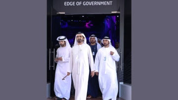 Photo: Mohammed bin Rashid visits exhibition showcasing top government innovation projects at World Governments Summit