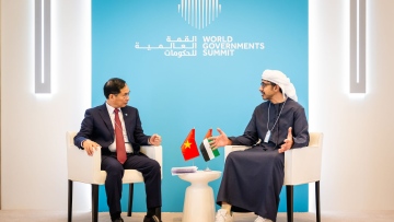 Photo: Abdullah bin Zayed, Vietnam’s Deputy Prime Minister discuss strengthening cooperation, partnership