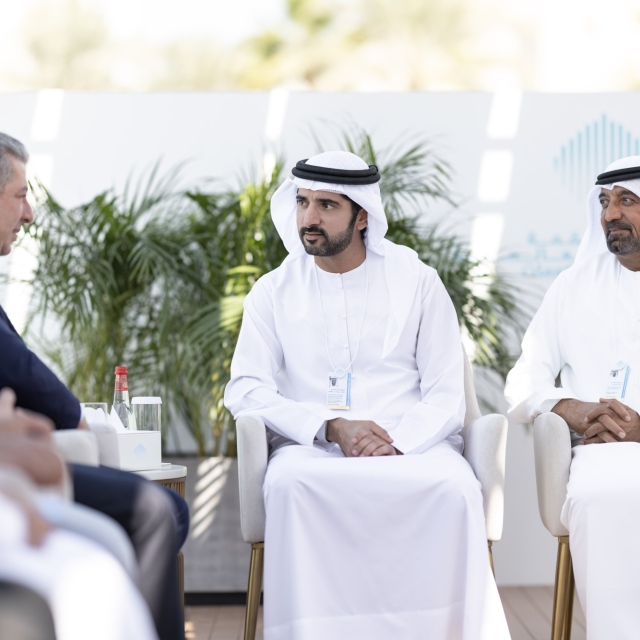 Photo: Hamdan bin Mohammed meets with Prime Minister of Kurdistan Region of Iraq