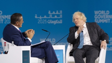 Photo: 'Palestinian people deserve to have state that they’ve been promised for decades': Boris Johnson