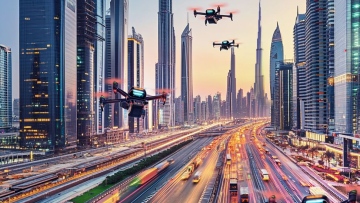 Photo: WGS: UAE begins mapping air corridors for air taxis, cargo drones to transform urban transportation