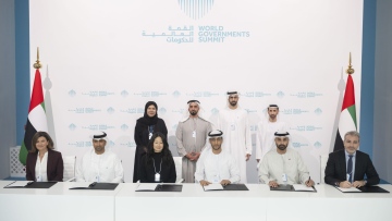 Photo: WGS: Saif bin Zayed witnesses signing of UAE Children’s Digital Wellbeing Pact