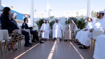 Photo: Hamdan bin Mohammed meets with Chairman of Alibaba Group