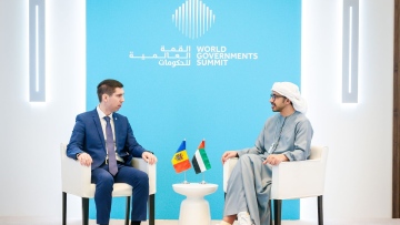 Photo: Abdullah bin Zayed, Moldovan FM discuss bilateral relations