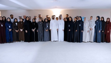 Photo: Mohammed bin Rashid meets with the core team behind successful hosting of the World Governments Summit 2025