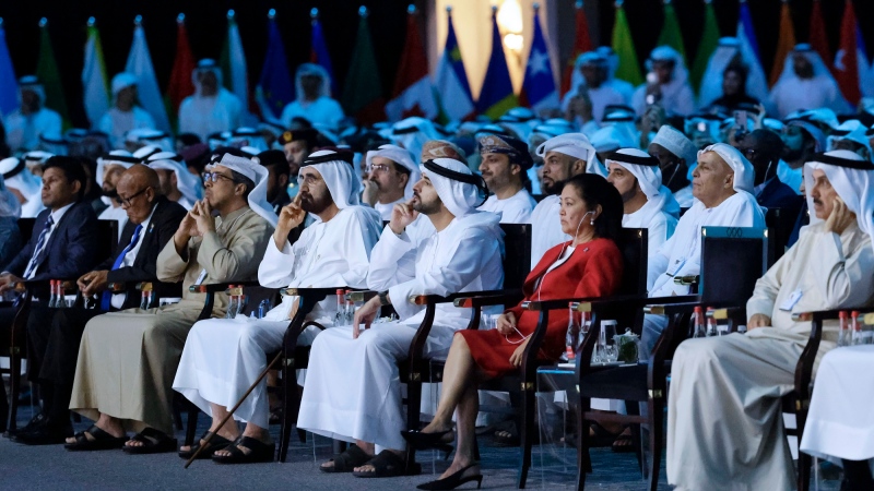 Photo: Saif bin Zayed highlights UAE’s unwavering position on its global commitments during keynote address at WGS 2025