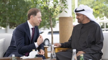 Photo: UAE President receives Russian First Deputy Prime Minister