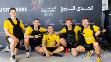 Photo: International teams kick off DUBAI GAMES 2025 campaigns with gruelling Burj Challenge