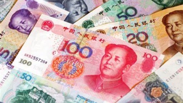 Photo: China's Yuan Hits Three-Month Highs Amid Dollar Weakness and Stock Market Gains