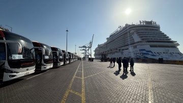 Photo: DP World Sokhna welcomes the first passenger vessel of 2025