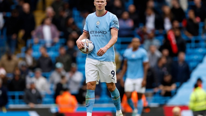 Photo: Haaland goal at Tottenham sends Man City fourth