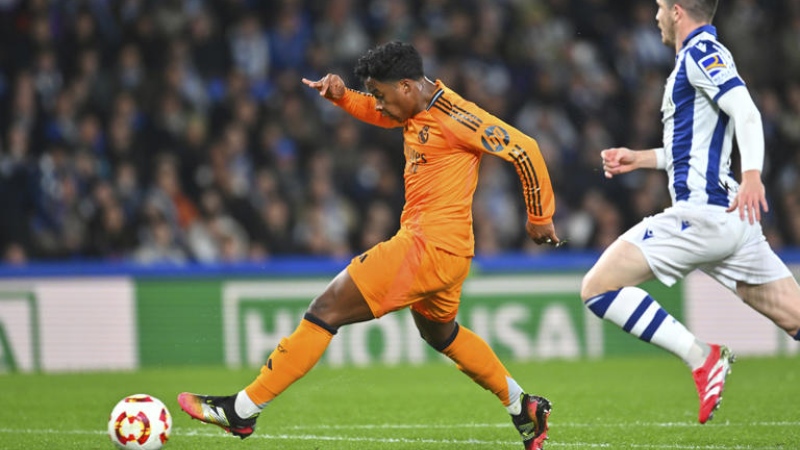 Photo: Real Madrid to 1-0 win in first leg of Copa del Rey semifinals